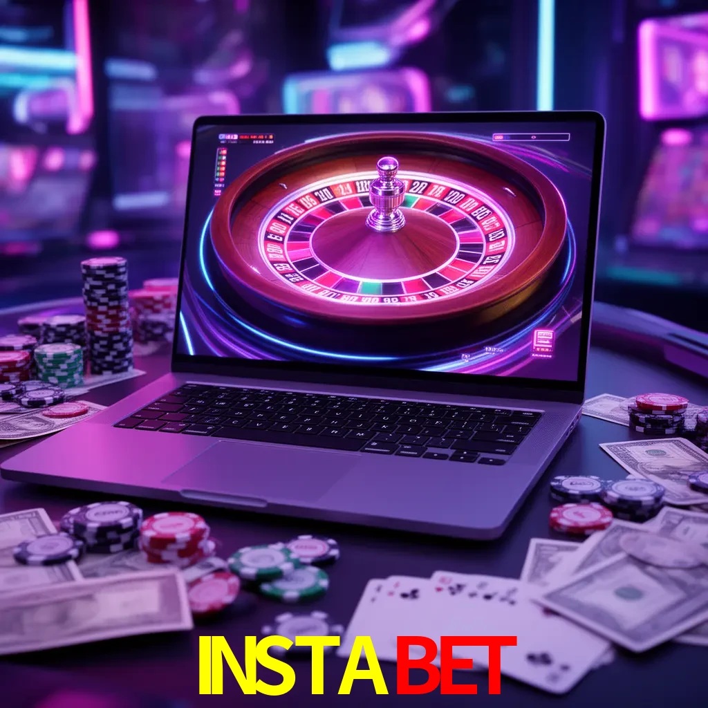 Centro móvil INSTABET con casino, cajero, bonos, app y acceso de cuenta para México